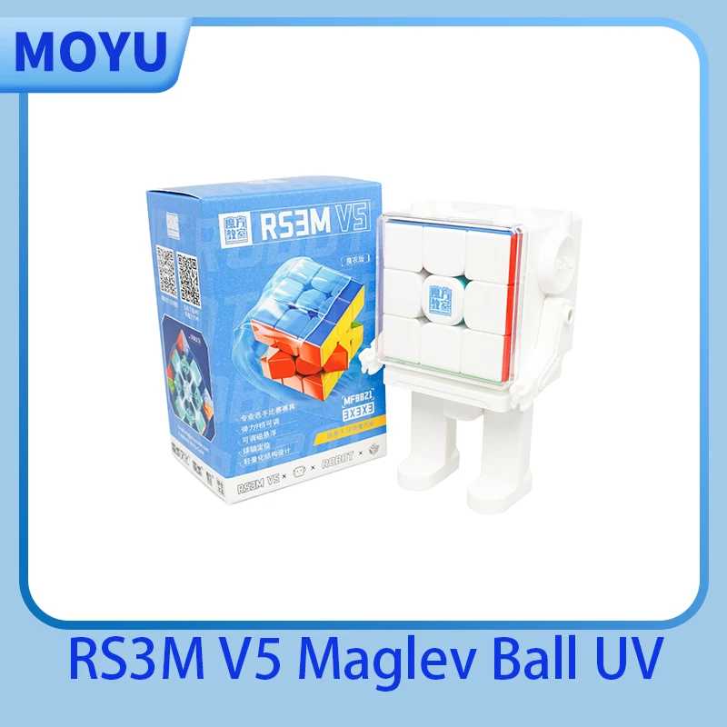 Фотография №3 товара SaoCube MoYu RS3M V5 3X3 Магнитный скоростной кубик Рубика без