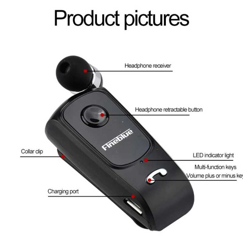 Фотография №5 товара Беспроводные наушники Fineblue F920, Bluetooth-гарнитура, наушники в форме лотоса с