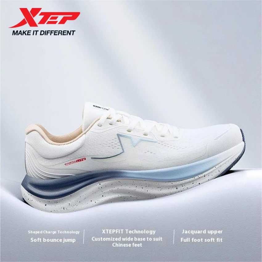 Фотография №1 товара Xtep QingYun LITE мужские мягкие кроссовки 2025 зимние износостойкие амортизирующие