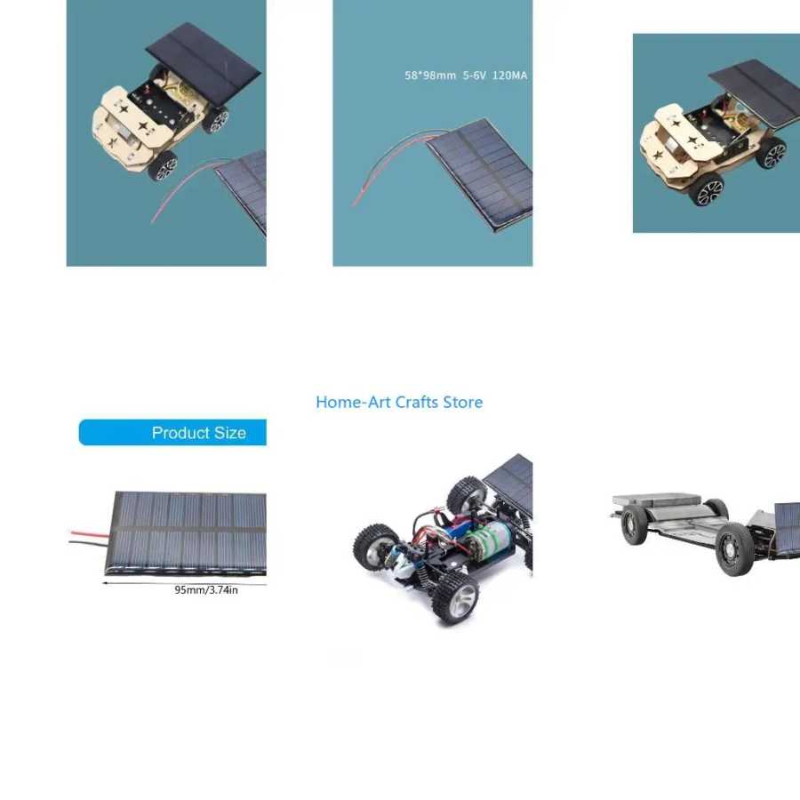Панель зарядки солнечных батарей Y3NA 5V 120mA 0.8W Малый модуль ячейки Поликремниевая плата Электрика