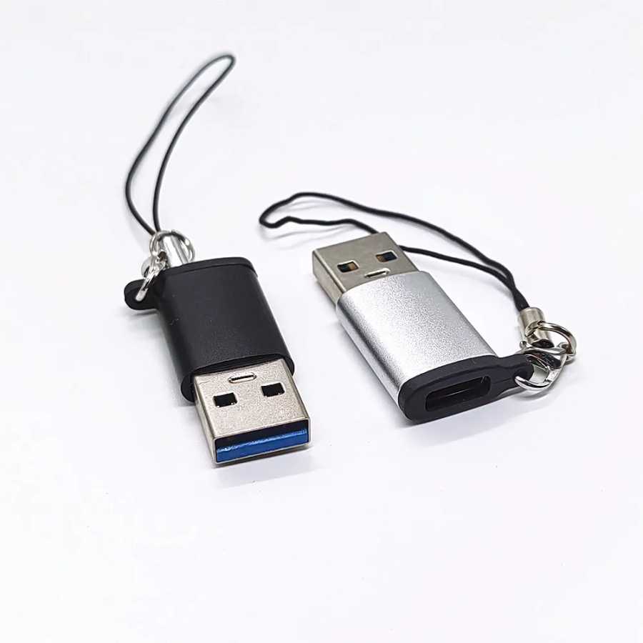 Адаптер USB C &laquo;мама&raquo; на USB-A &laquo;папа&raquo; для синхронизации данных &mdash; совместим с ноутбуком, ПК, зарядным устройством, Power Bank, Quest Link Компьютерная периферия