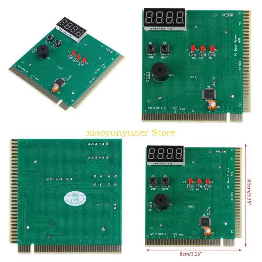 P9JB PCI & ISA Motherboard Diagnostic Display 4-значный компьютер отладка Post Card Компьютерные комплектующие
