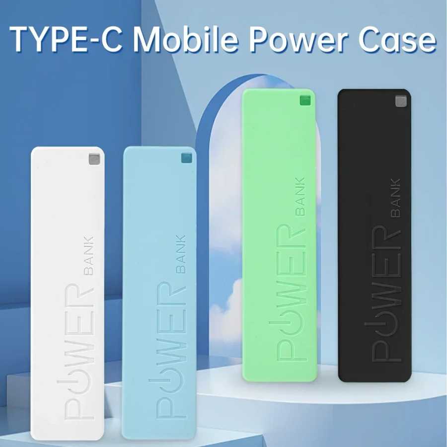 Фотография №3 товара DIY TYPE-C 1 секция 18650 Power Bank Чехол для зарядного