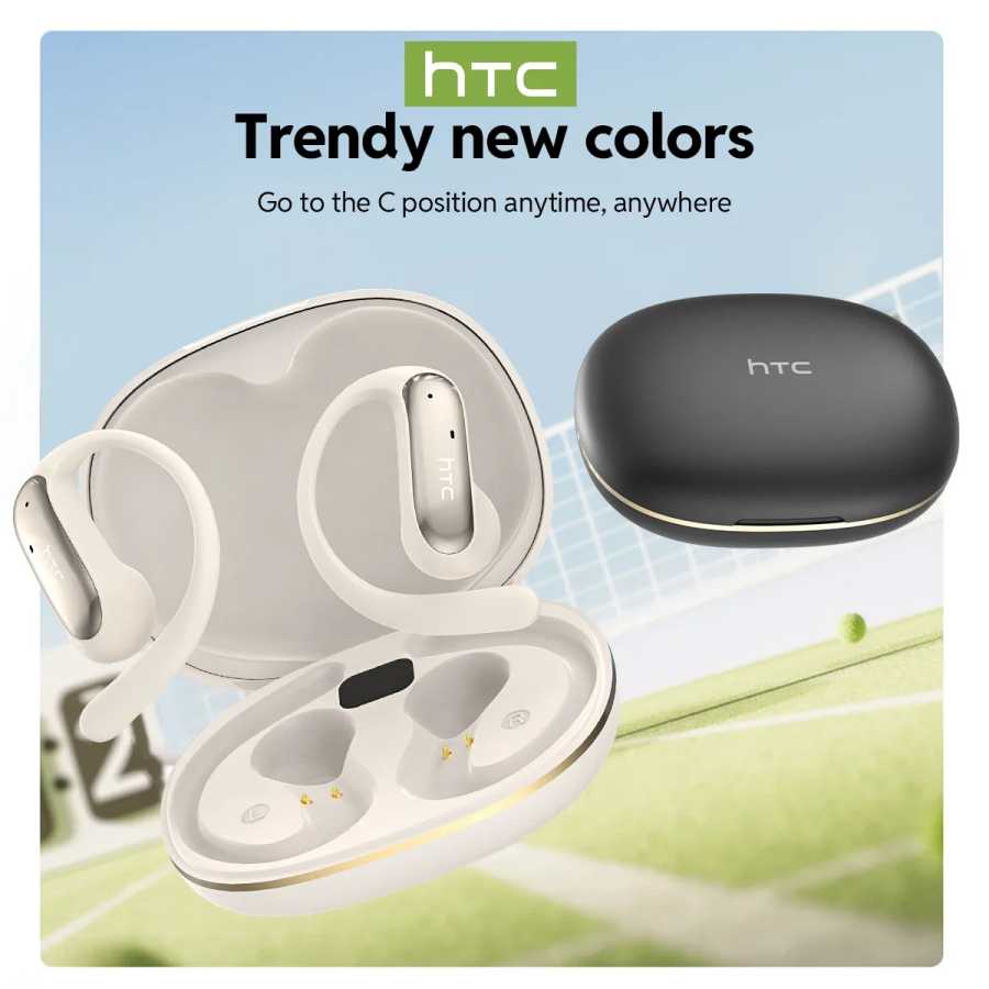 Фотография №1 товара HTC NE52 Bluetooth-наушники AI OWS Спортивные беспроводные наушники с микрофоном