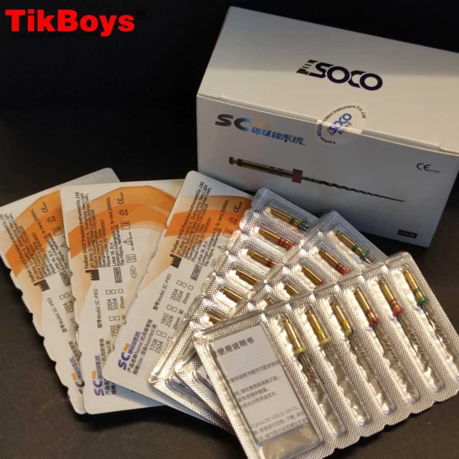 Фотография №1 товара COXO SOCO SC PRO Plus Стоматологический файл корневых каналов, термоактивированный