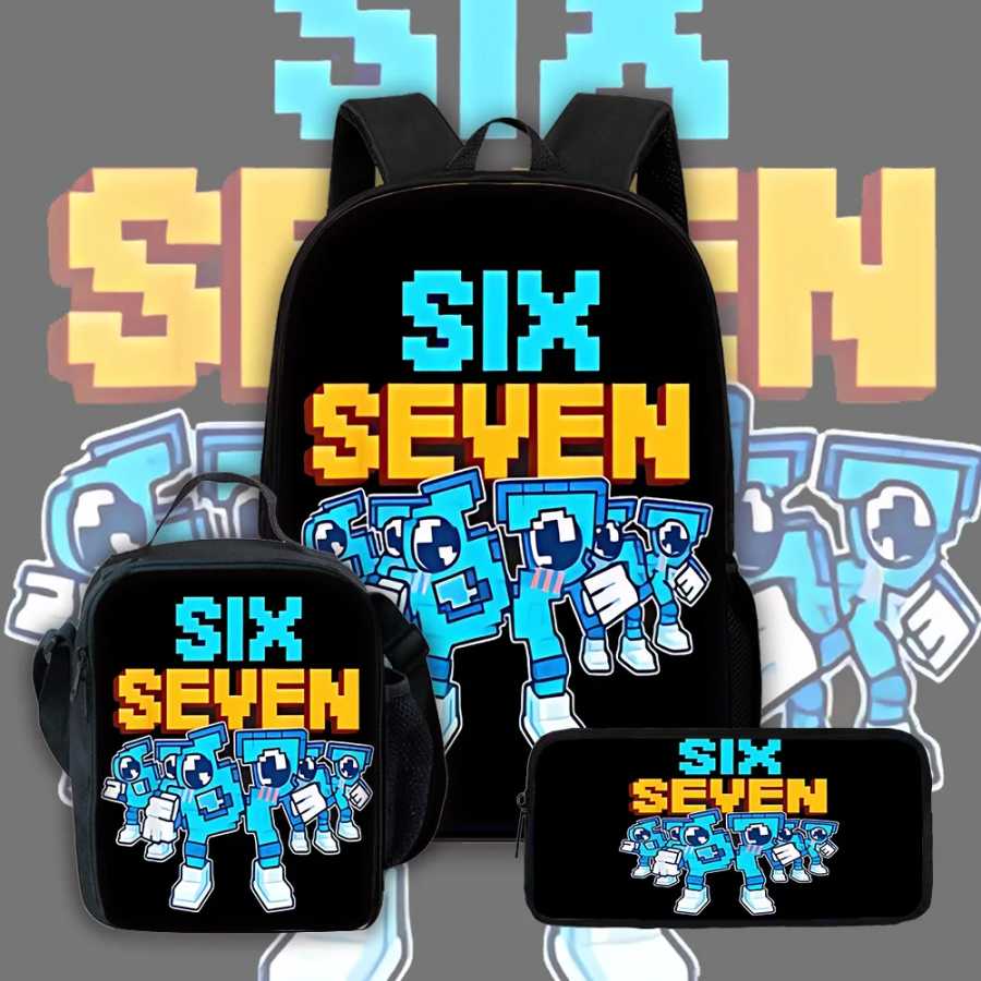 Школьный рюкзак 67 Six Seven для детей с сумками для обедов и пеналами, школьные ранцы для мальчиков и девочек, лучший подарок Детский Сумки