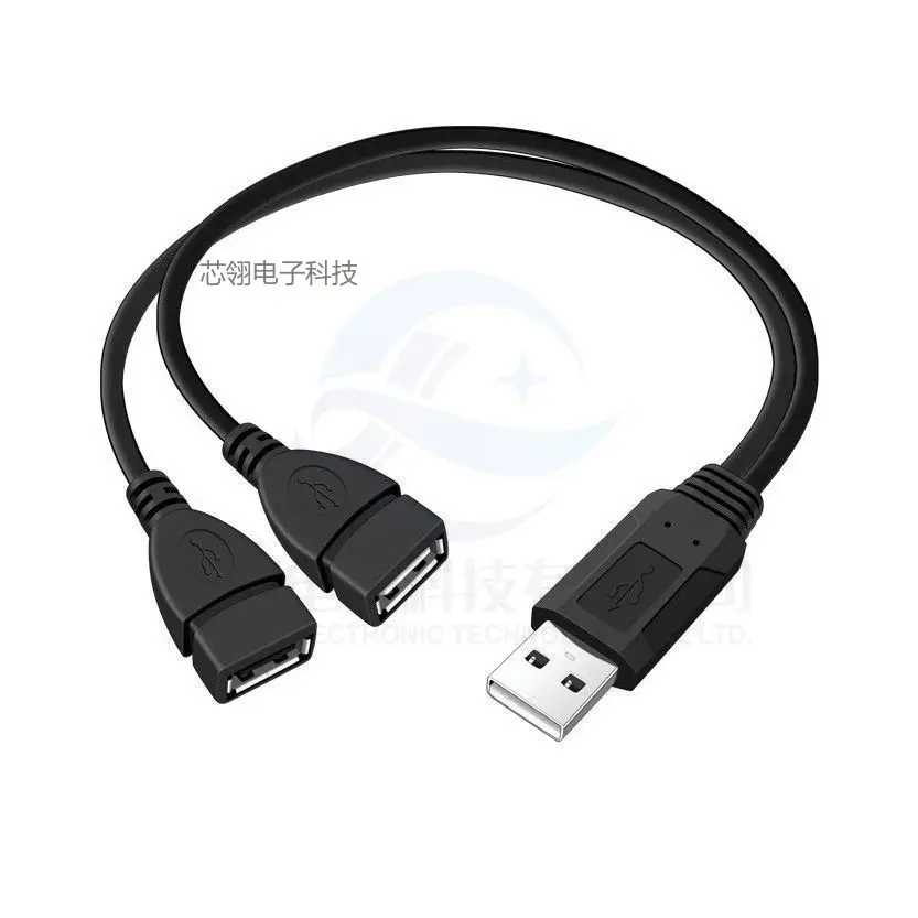 Фотография №4 товара USB-разветвитель 1-в-2 для автомобильной навигации и зарядки, USB-расширитель для автомобиля,