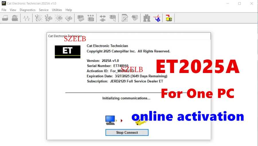 Фотография №1 товара Горячая новинка 2026: CAT ET 2025A Caterpillar Electronic Technician +