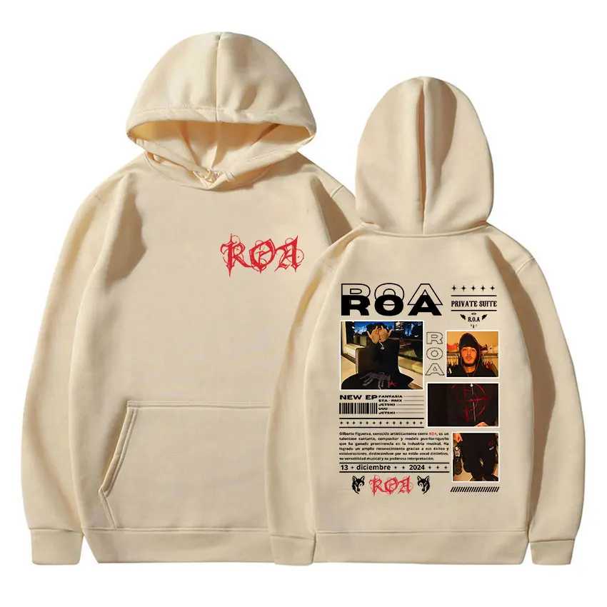 Фотография №5 товара Рэпер ROA Tour Album Graphic Merch Толстовка Мужская Одежда Рок