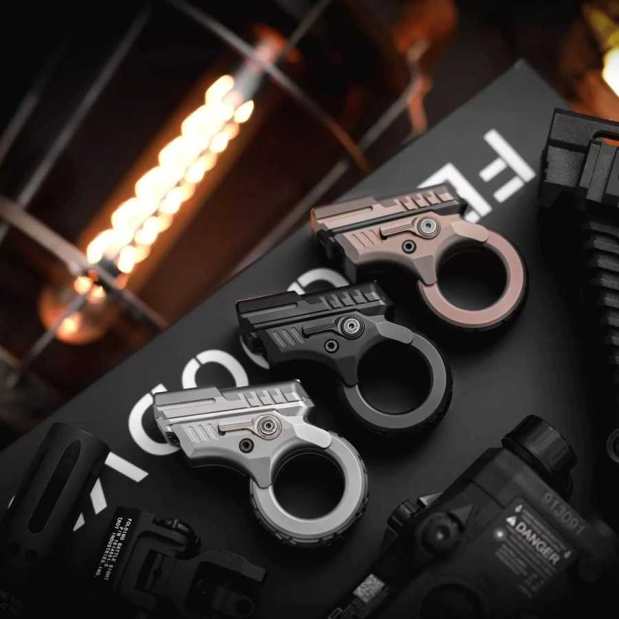 Фотография №4 товара AZu Fidget Slider Toys EDC Alloy Zoom Ratchet Wheel Gyro
