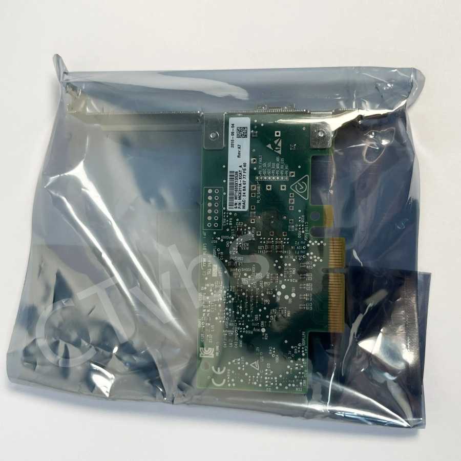 Фотография №1 товара CX311A Mellanox ConnectX-3 MCX311A-XCAT EN 10G Ethernet 10GbE SFP+ сетевой