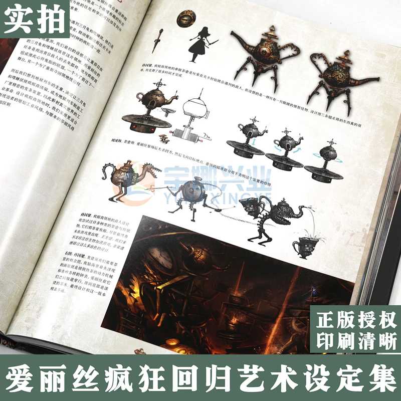 Фотография №4 товара «Алиса Crazy Return Art Set» Анимационная игра, концепция коллекции художественного