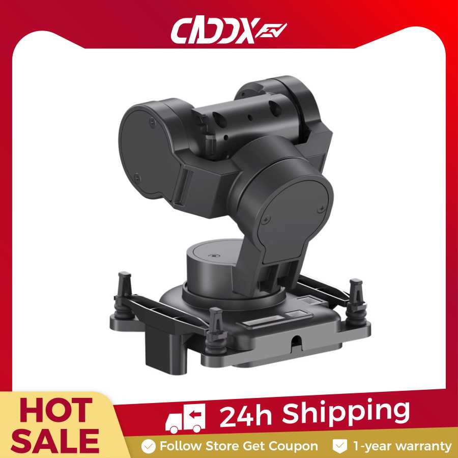 CADDXFPV Gimbal GM1/GM2/GM3 (без камеры) для систем слежения за объектом, серия FPV GM, для 19-мм RC FPV камер, очков Walksnail Avatar HD L/X Фото- и видеотехника