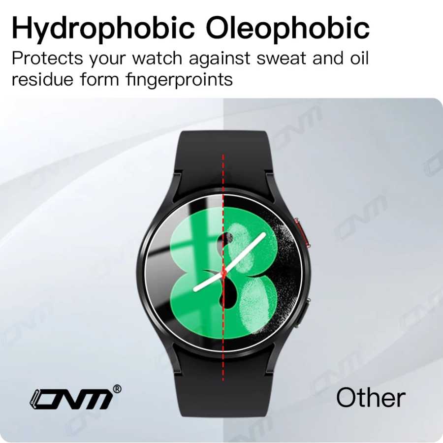 Фотография №1 товара Закаленное стекло 9H для Samsung Galaxy Watch 7/6/5/4 40/44 мм