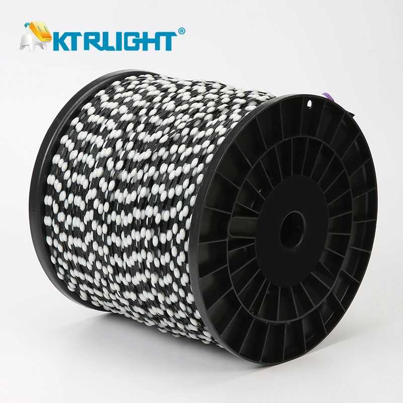Светодиодная гирлянда DC12V WS2811 3PIN, адресная RGB, для декора комнаты, Рамадана, уличная, IP68, черный провод, регулируемое расстояние между пикселями Праздничное освещение