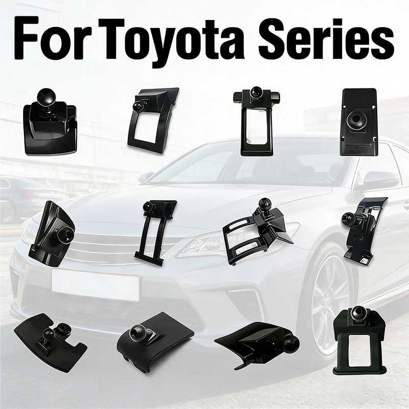 Автомобильный держатель для телефона для Toyota Camry Corolla RAV4 CHR Avalon Prado Highlander LandCruiser Fortuner 4Runner, аксессуары для интерьера автомобиля Аксессуары для салона