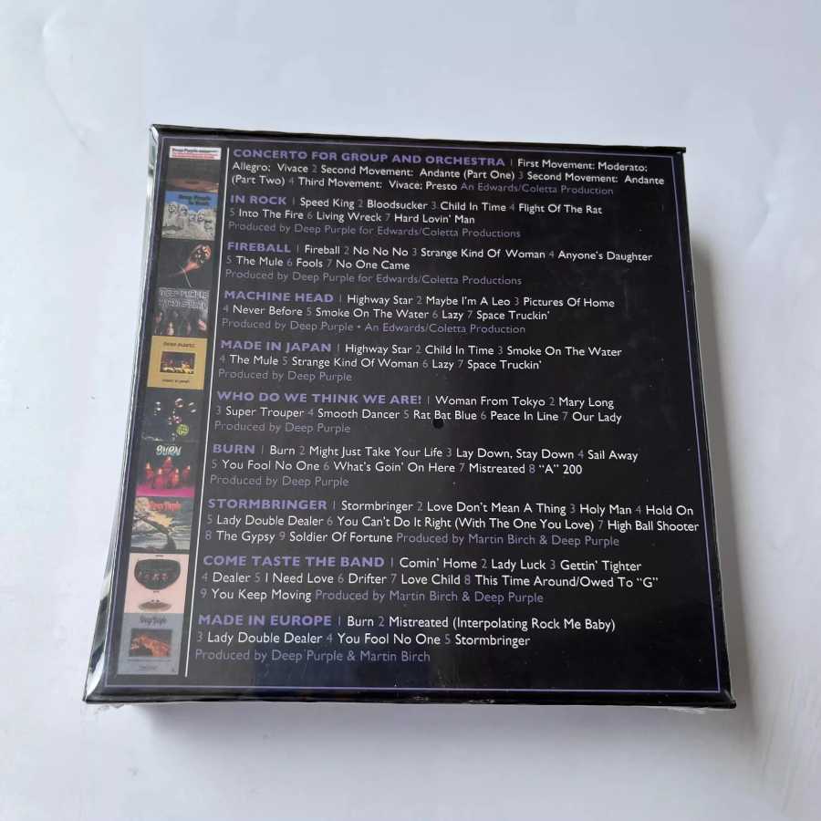 Фотография №1 товара Рок-группа Deep Purple Music CD Полный альбом 1970-1976 10 шт.