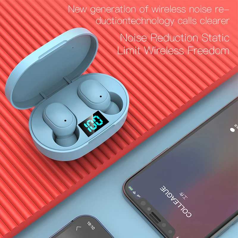 Фотография №4 товара TWS Беспроводные наушники Спортивные наушники Bluetooth Игровая гарнитура с микрофоном