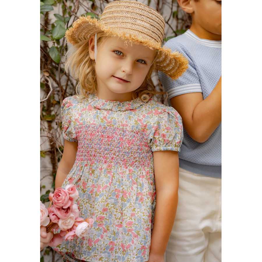 Фотография №1 товара Коллекция AP Chelsea Bloom SS26: Комплект из платья с цветочным