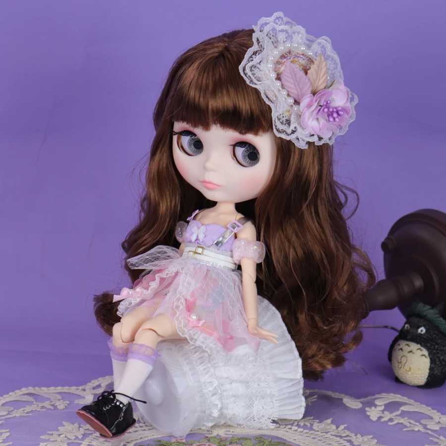 Фотография №3 товара Кукла ICY DBS Blyth, белая кожа, шарнирное тело, 1/6 BJD,