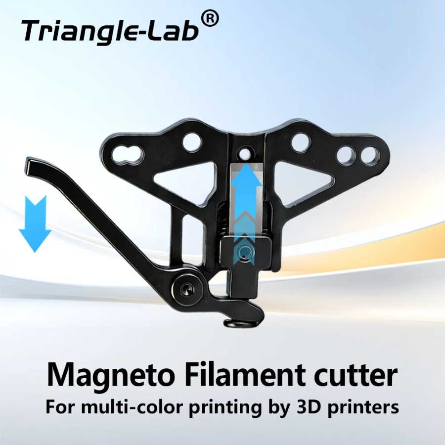 Резак для филамента Trianglelab CNC Crossbow, совместимый с печатными головками A4T, Sherpa-Mini, Oribiter v2.0, Dragon Burner 3D-печать