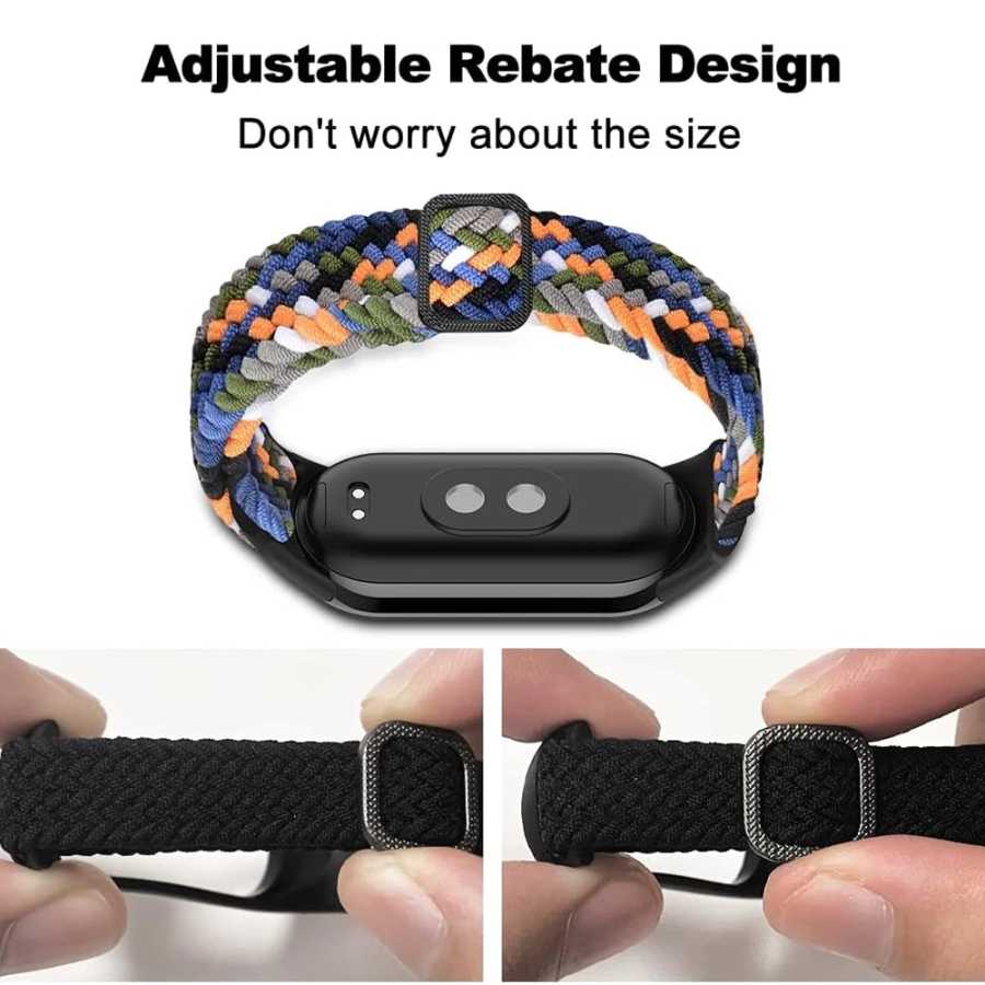 Фотография №3 товара Ремешок для Mi Band 10 9 8, браслет, аксессуары для