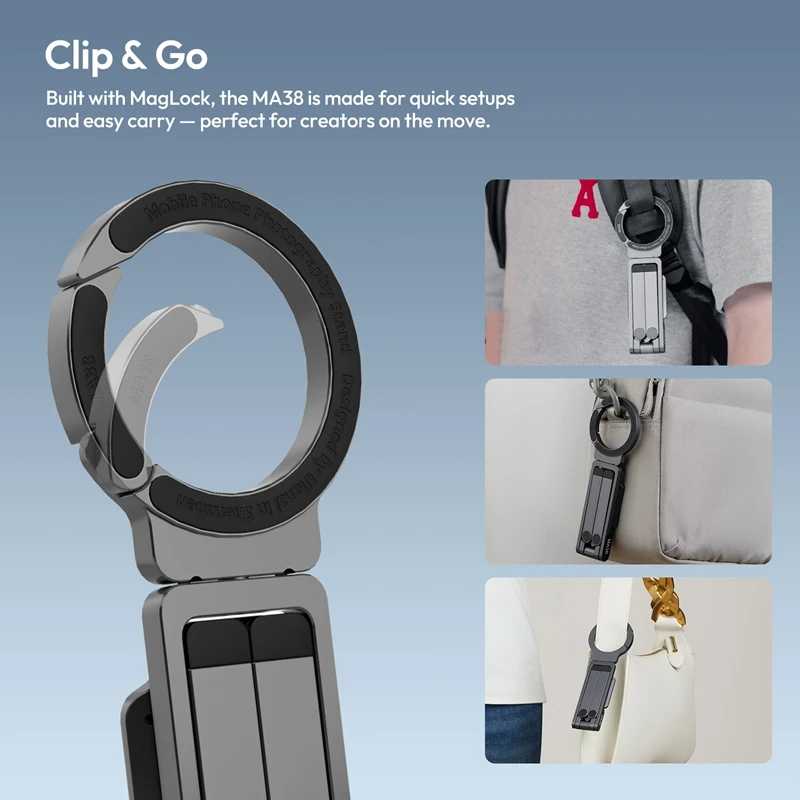 Фотография №4 товара Ulanzi MA38 MagLock Подставка для телефона Магнитная подставка для телефона