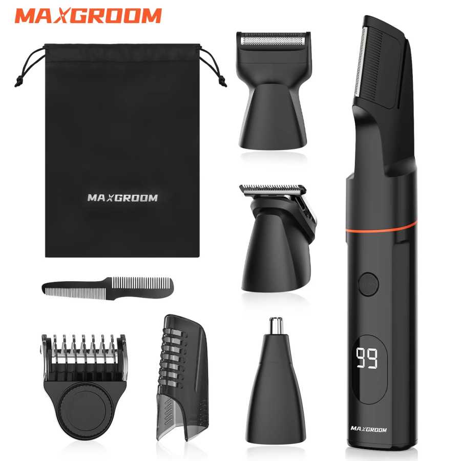 Фотография №1 товара MAXGROOM 4 в 1 триммер для волос на теле для
