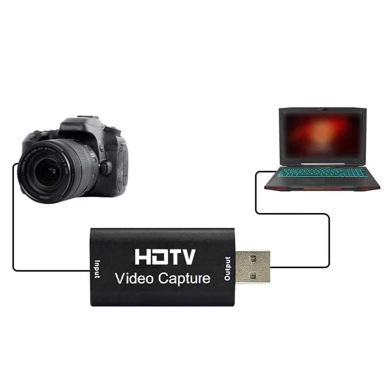 Фотография №3 товара Карта видеозахвата 4K USB 3,0 USB2.0 HDTV Grabber Recorder для