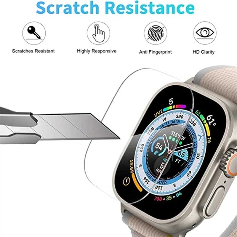 Фотография №1 товара Защитная пленка из закаленного стекла для Apple Watch Ultra 1