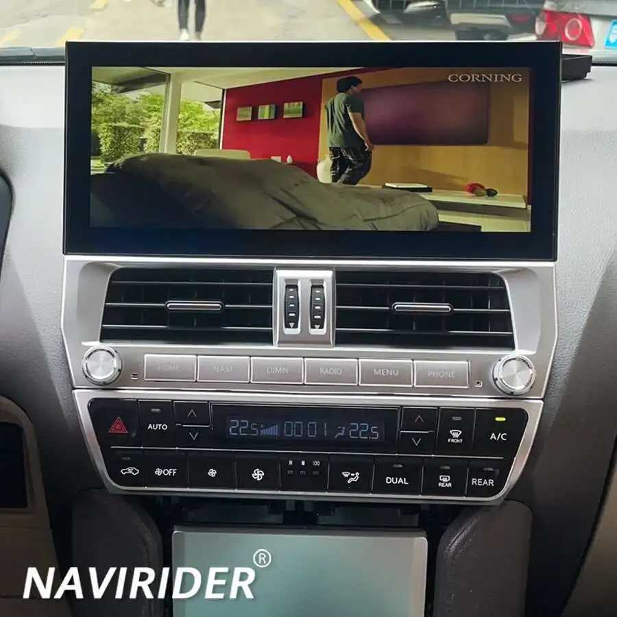 Автомобильное радио для Toyota Land Cruiser Prado 150 2018 2019 2020, беспроводной CarPlay Android Auto 4G DSP, автомобильный мультимедийный GPS-видеорегистратор Autorad Автоэлектроника