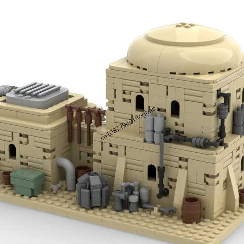 Фотография №3 товара Новинка, 1144 шт., знаменитый звездный боевой фильм Moc, модульный с