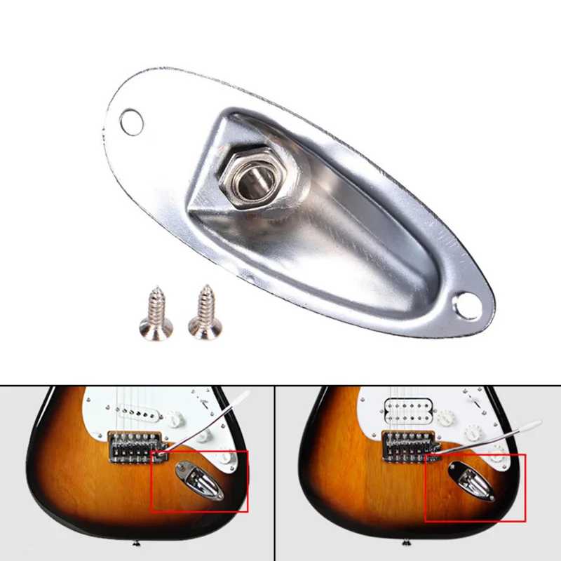 Фотография №4 товара Замена для Strat Stratocaster, разъем для электрогитары, 6,35 мм, 1/4