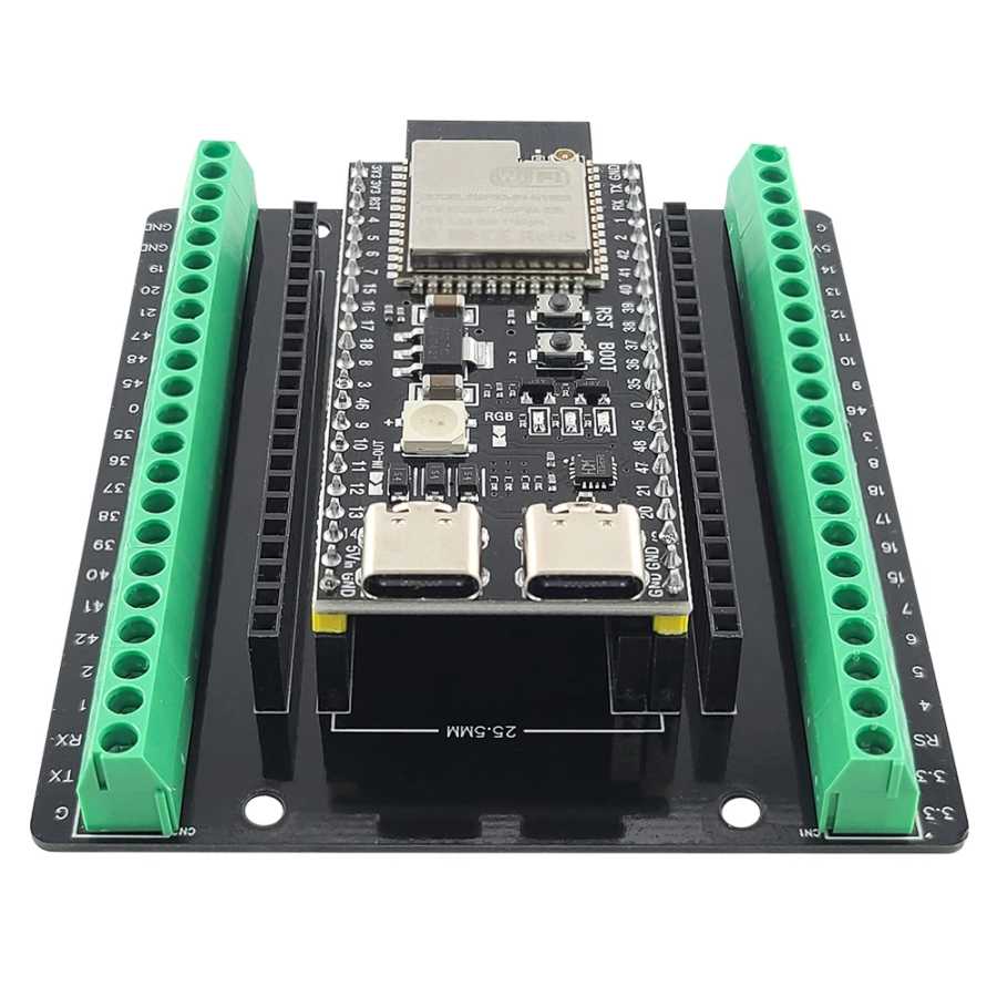 Фотография №1 товара Плата разработки ESP32-S3 с комплектом адаптеров расширения, модуль Wi-Fi 2.4G