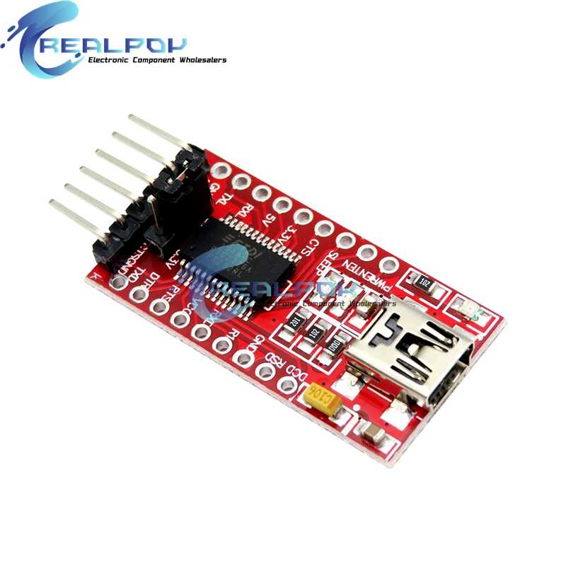Фотография №2 товара FT232RL FT232 FTDI USB 3,3 В 5,5 В последовательный модуль