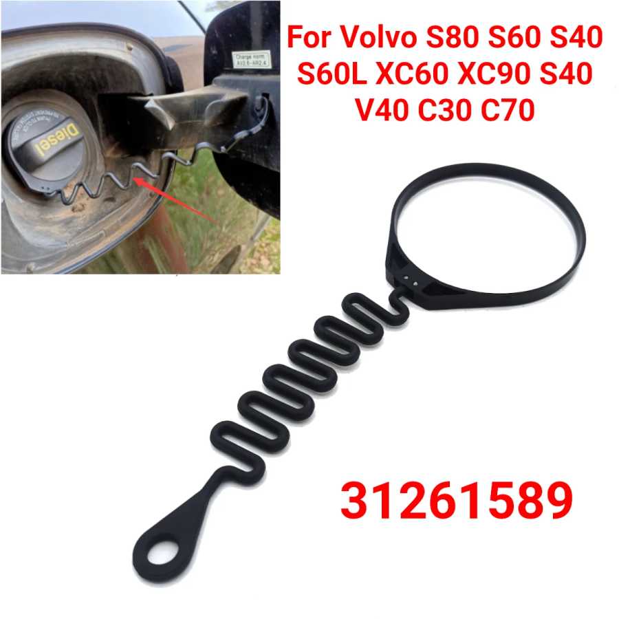 31261589 Автомобильная крышка топливного бака, трос кольца для Volvo XC60 XC90 S80 S60 S40 C30 C70 V40 V70 Двигатели и детали двигателя