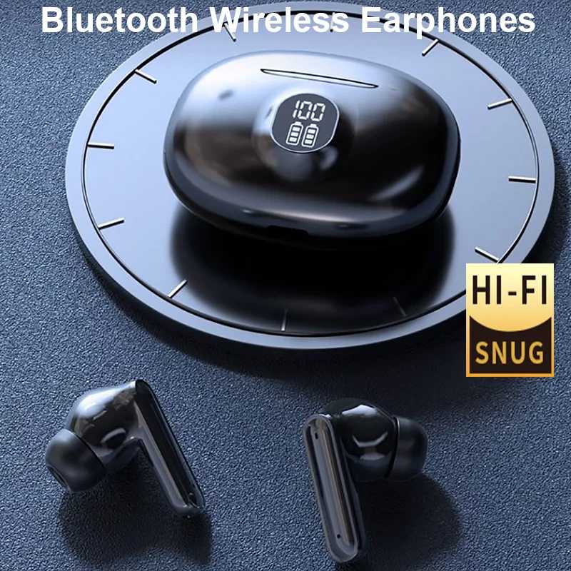 Bluetooth-наушники, беспроводные наушники, широко совместимые стереогарнитуры HiFi, шумоподавляющие наушники, для Xiaomi Lenovo Air ipad Портативное аудио и видео