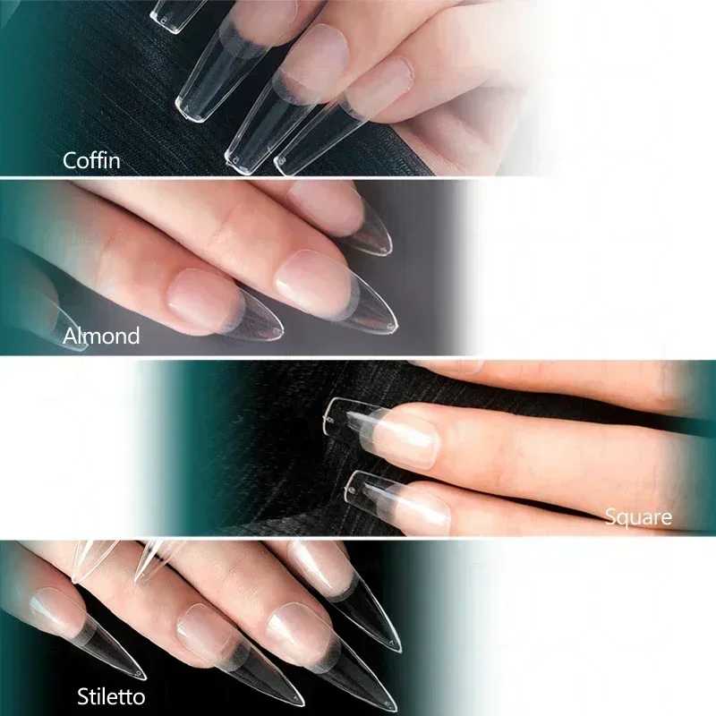 Фотография №5 товара NAILPOP 120 шт., накладные ногти с полным покрытием, пресс на