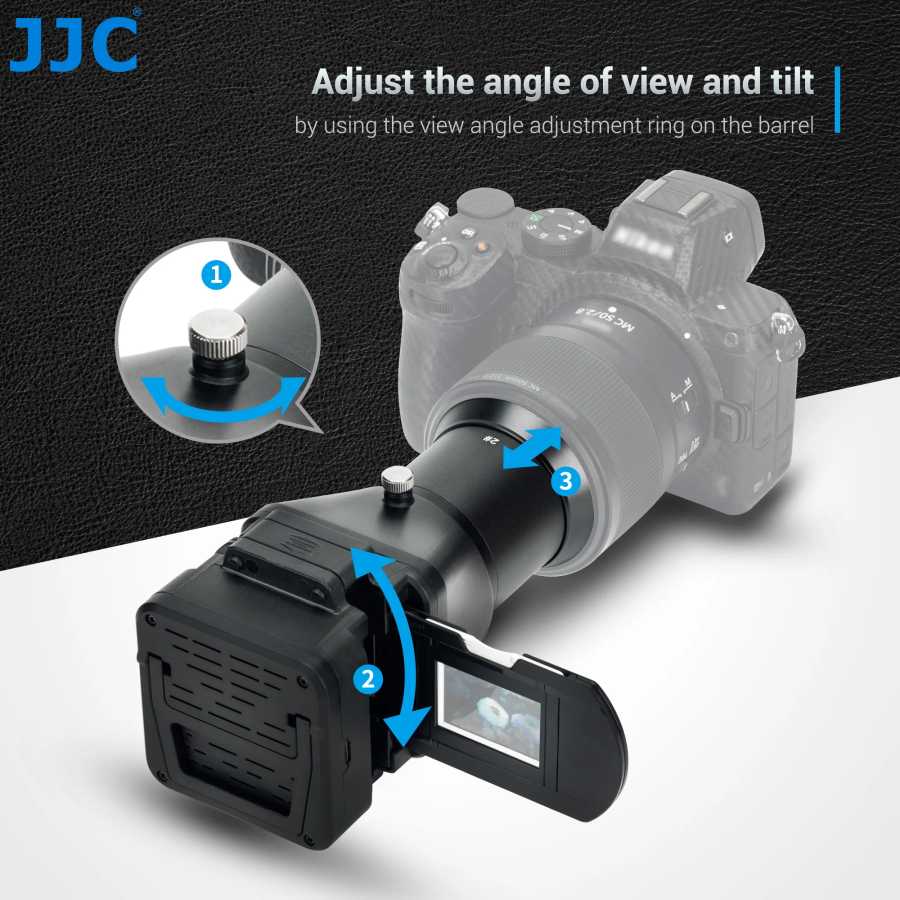 Фотография №1 товара Адаптер для цифровизации пленки JJC FDA-S1 35 мм и сканер
