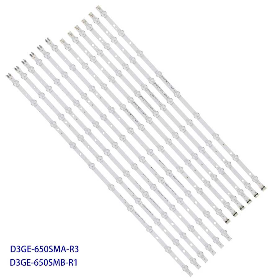 Лента светодиодной подсветки для Samsung UN65FH6001 UN65H6203 UN65EH6000 UN65J6200 UN65H6103 D3GE-650SMA/650SMB-R1 2013SVS65 3228N1 Серверы и промышленный компьютер