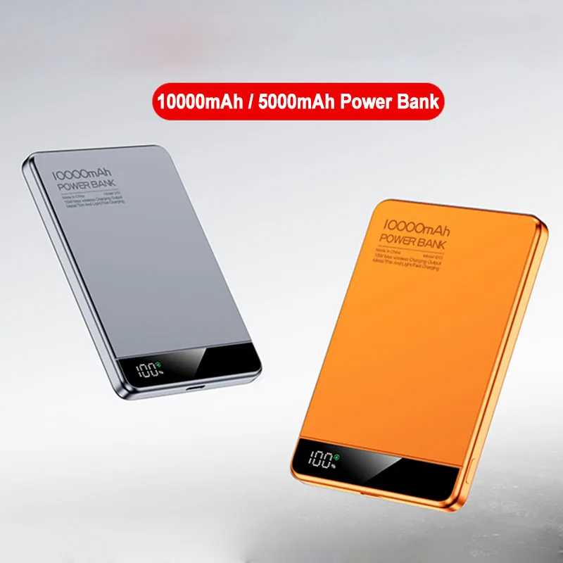 10000 мАч Power Bank Super Fast PD20W Зарядное магнитное беспроводное зарядное устройство Qi для Magsafe iPhone 17 16 15 14 13 12 Samsung Xiaomi Аксессуары для мобильных телефонов