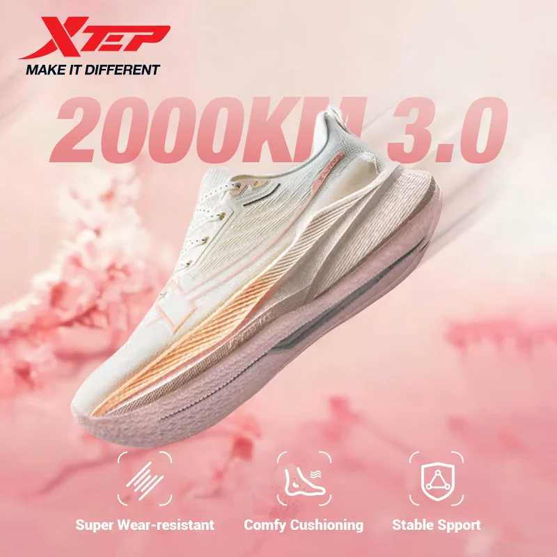 Xtep 2000 км 3,0 кроссовки для женщин, весенние кроссовки 2025 года, амортизирующие тренировочные кроссовки для бега, износостойкие легкие 875118110034 Кроссовки