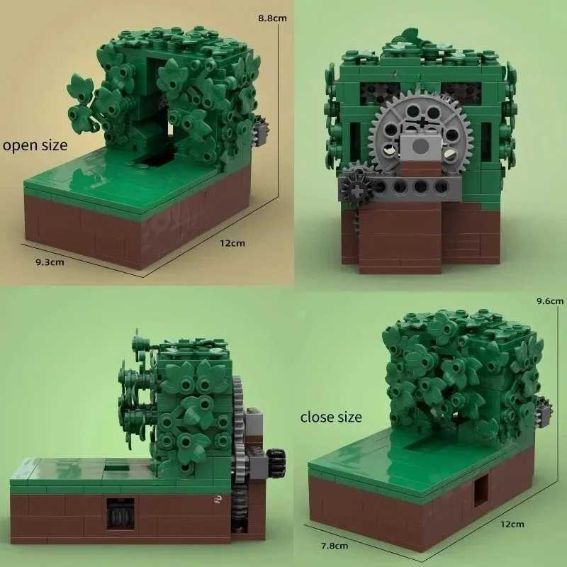 Строительный блок MOC Гомер Подложка в куст Технология Кирпичи День рождения Рождество Праздник DIY Подарки Игрушки для взрослых Конструкторы