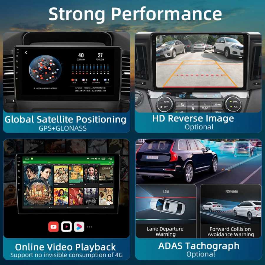 Фотография №2 товара Автомобильный мультимедийный плеер Android 16 2 Din для Peugeot 107