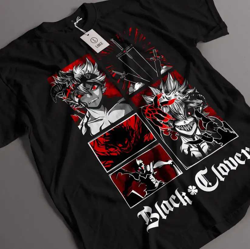 Футболка Black Clover Asta Demon Футболки и майки