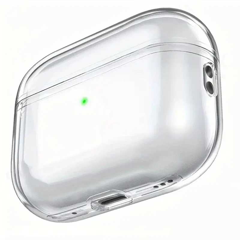 Мягкий прозрачный чехол для наушников из ТПУ для Airpods Pro 3 2025 Airpods 4 2024, противоударный прозрачный чехол для Airpods 2 3 2021 Портативное аудио и видео