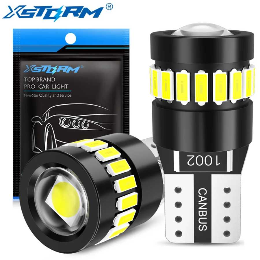 XSTORM T10 W5W Светодиодный Canbus No Error 194 168 Лампа 5W5 5 Вт 12 В 1000LM Супер яркий салон автомобиля Боковой фонарь Лампа номерного знака Авто Автомобильные фары