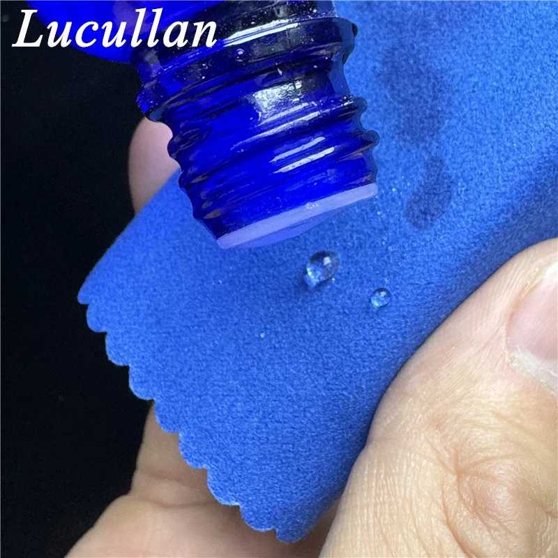 Фотография №4 товара Аппликатор керамического покрытия Lucullan Purple с темно-синей замшевой одеждой, идеальный