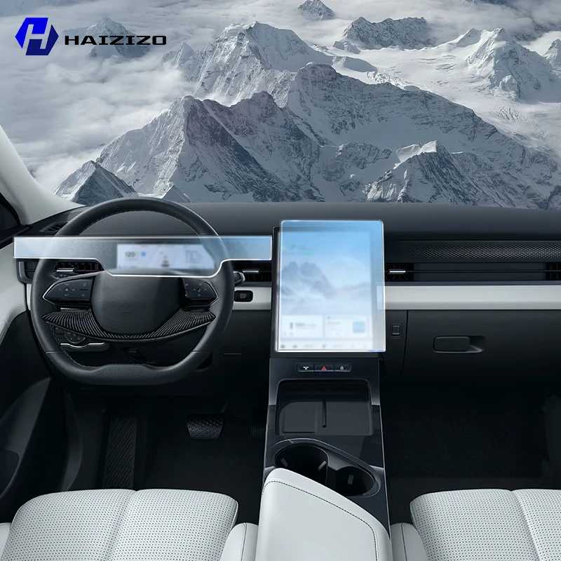 Для JAECOO J5/J5 EV 2025-2026: Матовая защитная пленка для экрана консоли, GPS-навигации и ЖК-дисплея автомобиля, из ТПУ, устойчивая к царапинам Аксессуары для салона