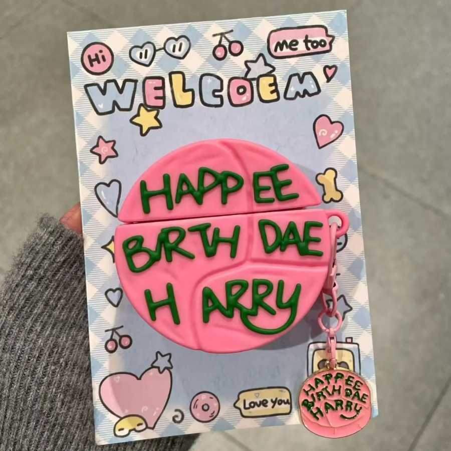 Чехол для наушников Magic boy Hagrid Cake для Airpods Pro 1, 2, 3, мультяшные беспроводные Bluetooth-наушники, защитный чехол со шнурком Игровые фигурки и трансформеры